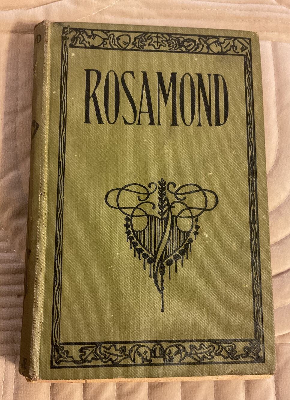Early 1900 Vintage book "Rosamond" Mary J Holmes